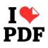i love PDF