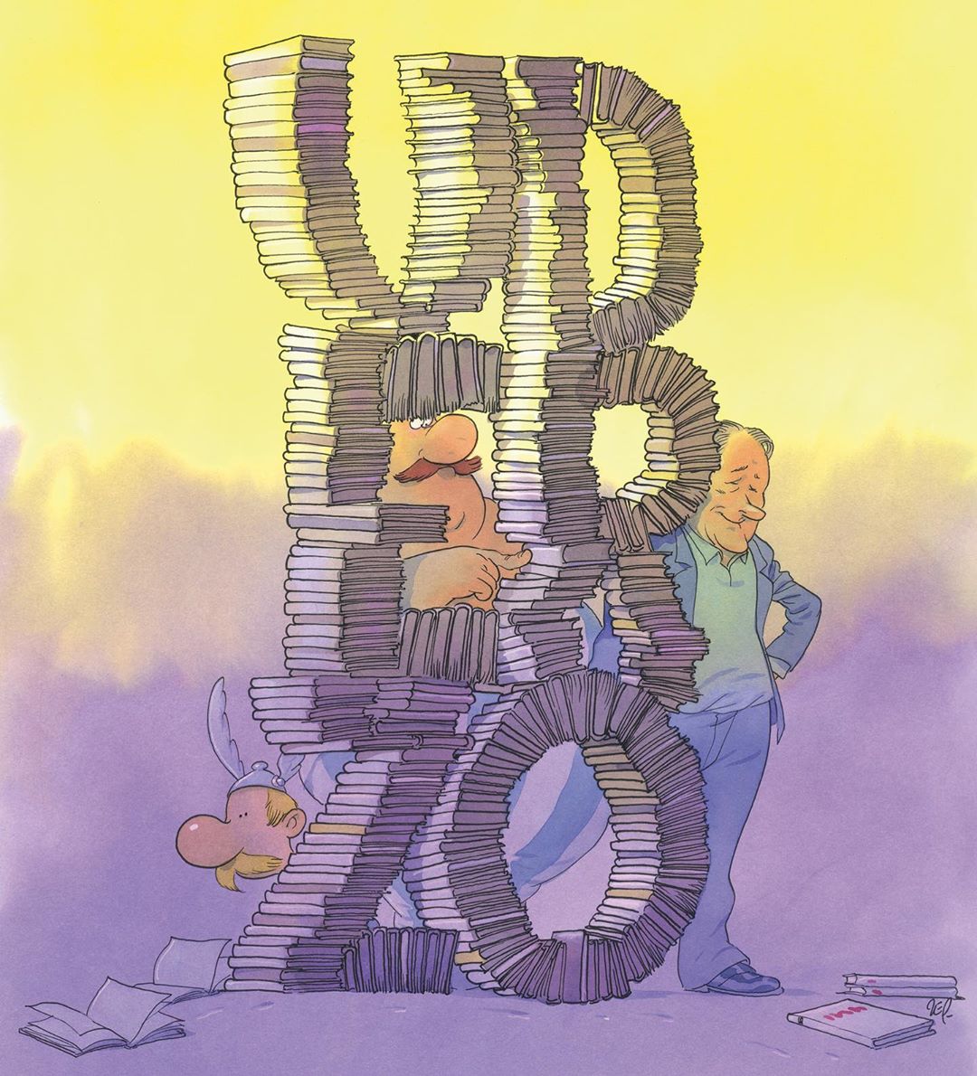 mort albert uderzo hommage asterix 3