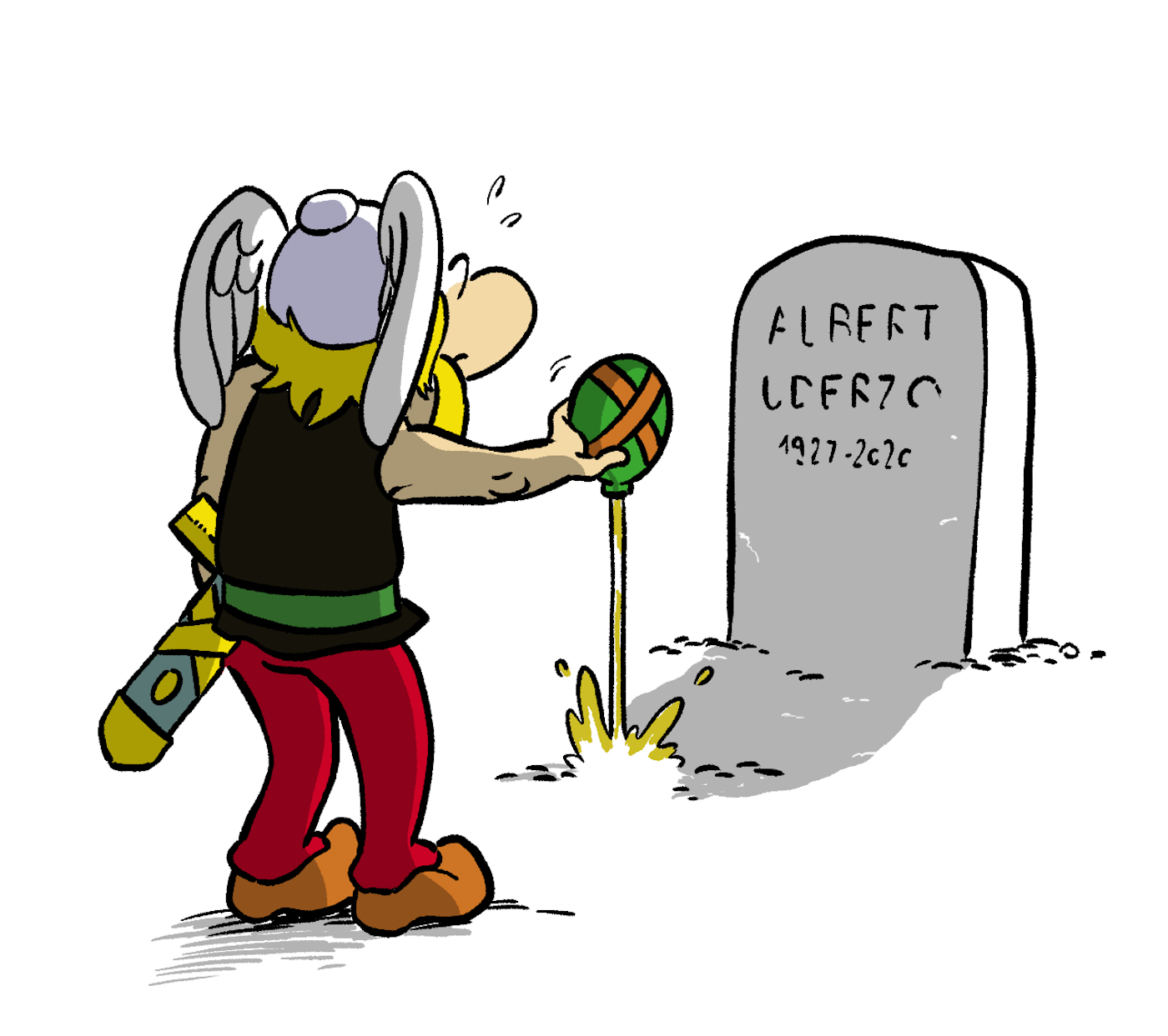 mort albert uderzo hommage asterix 9