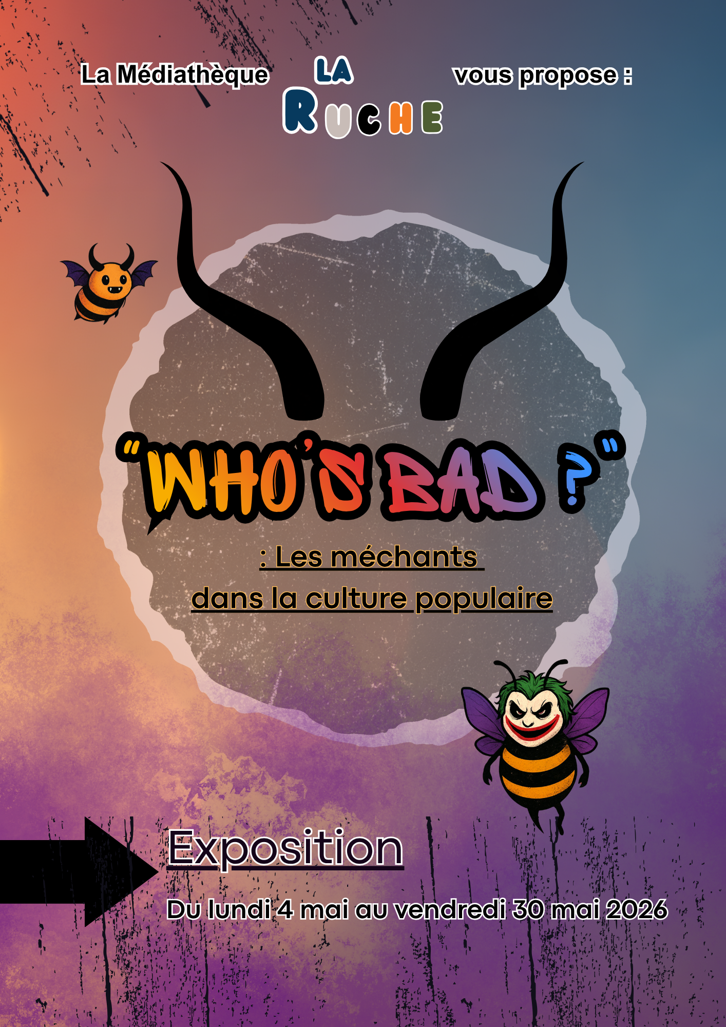 affiche Exposition who's bad